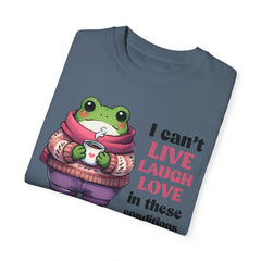 Vintage Style Funny Frog Tshirt  - Stylish Unisex T Shirt