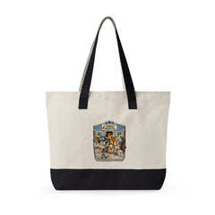 Who Let The Dogs Out  Baldwin Harbor Animal Hospital Canvas Tote — Zippered Tote Bag for Dog Lovers