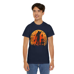 CEMETERY ZOMBIE! Graphic Unisex Heavy Cotton Tee