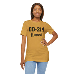 DD-214 Alumni Tee — Military Service Veteran Tribute T-Shirt