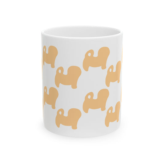 Akita Dog Ceramic Mug, (11oz, 15oz)