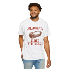 Cured Meats Graphic Tee - Funny Foodie Wear, Gift for Meat Lovers