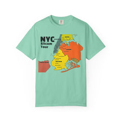 NYC Sitcoms Tour Comfort Colors T-shirt - Unisex Garment-Dyed