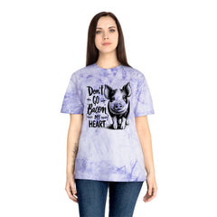 Don't Go Bacon My Heart - Pig Graphic Unisex Color Blast T-Shirt