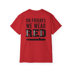 RED FRIDAY Remember Everyone Deployed Unisex Tee