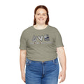 Peace Love Back The Blue in Arizona, Graphic Unisex Short Sleeve Tee