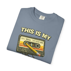 Mixtape Face T-Shirt — Retro Cassette Music Graphic Tee