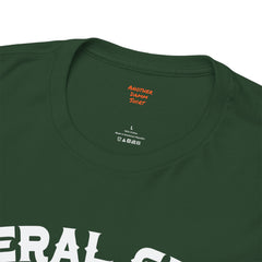 Feral Girl Halloween Raccoon! Graphic Unisex Heavy Cotton Tee
