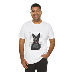 K9 Mugshot Personalized with your Dog T-Shirt
