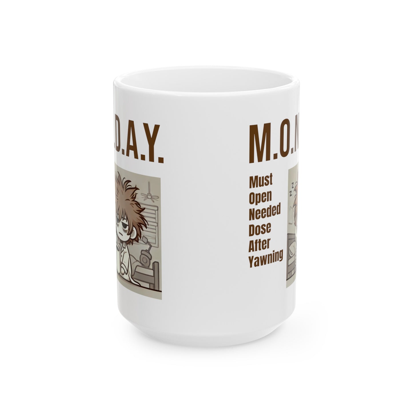 MONDAY Definition Funny Graphic Ceramic Mug, (11oz, 15oz)