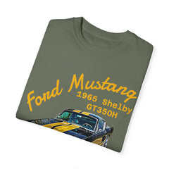 Retro Ford Mustang 1965 Shelby GT350H Unisex Comfort Colors Garment Dyed T-Shirt