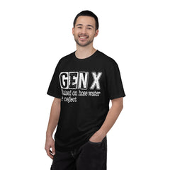 Raised on Hose Water and Neglect — Retro Graphic T-Shirt (Vintage Gift for Gen X)