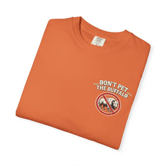 Wyoming Funny Roadtrip T-Shirt — "Three Things You Don’t Do in Wyoming" Adventure Tee
