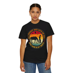 Retro Sand In My Boots Cowboy Rodeo - Graphic Comfort Colors Tee Shirt