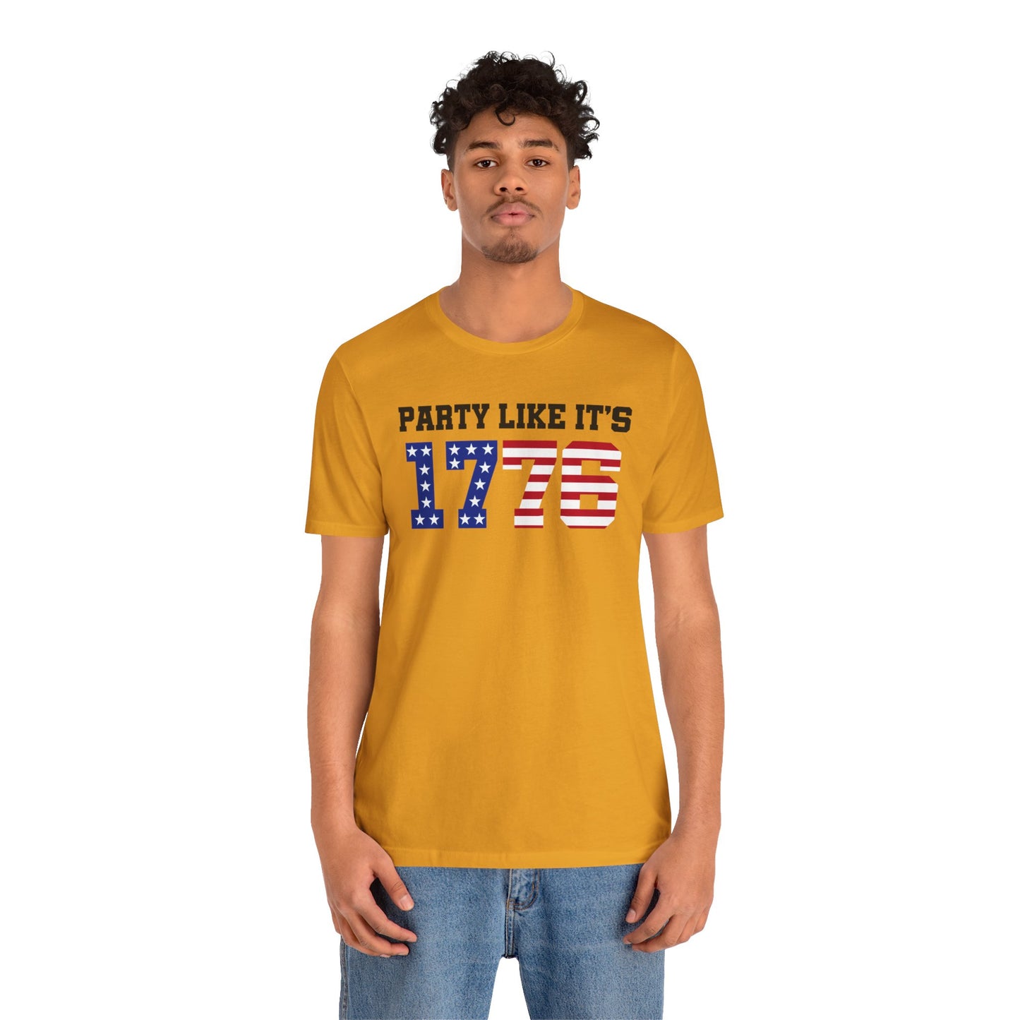 Party Like Its 1776, Graphic Unisex Jersey Short Sleeve Tee