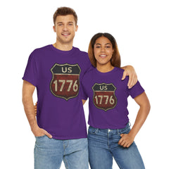 Vintage USA Pride Tee - 1776 Unisex Heavy Cotton Tee