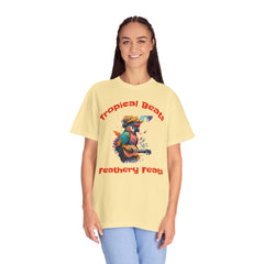 Tropical Beats Graphic T-Shirt — Feathery Feats Design
