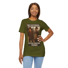 Vintage Western T-Shirt - Two Eastwoods - No Flux Capacitor Required