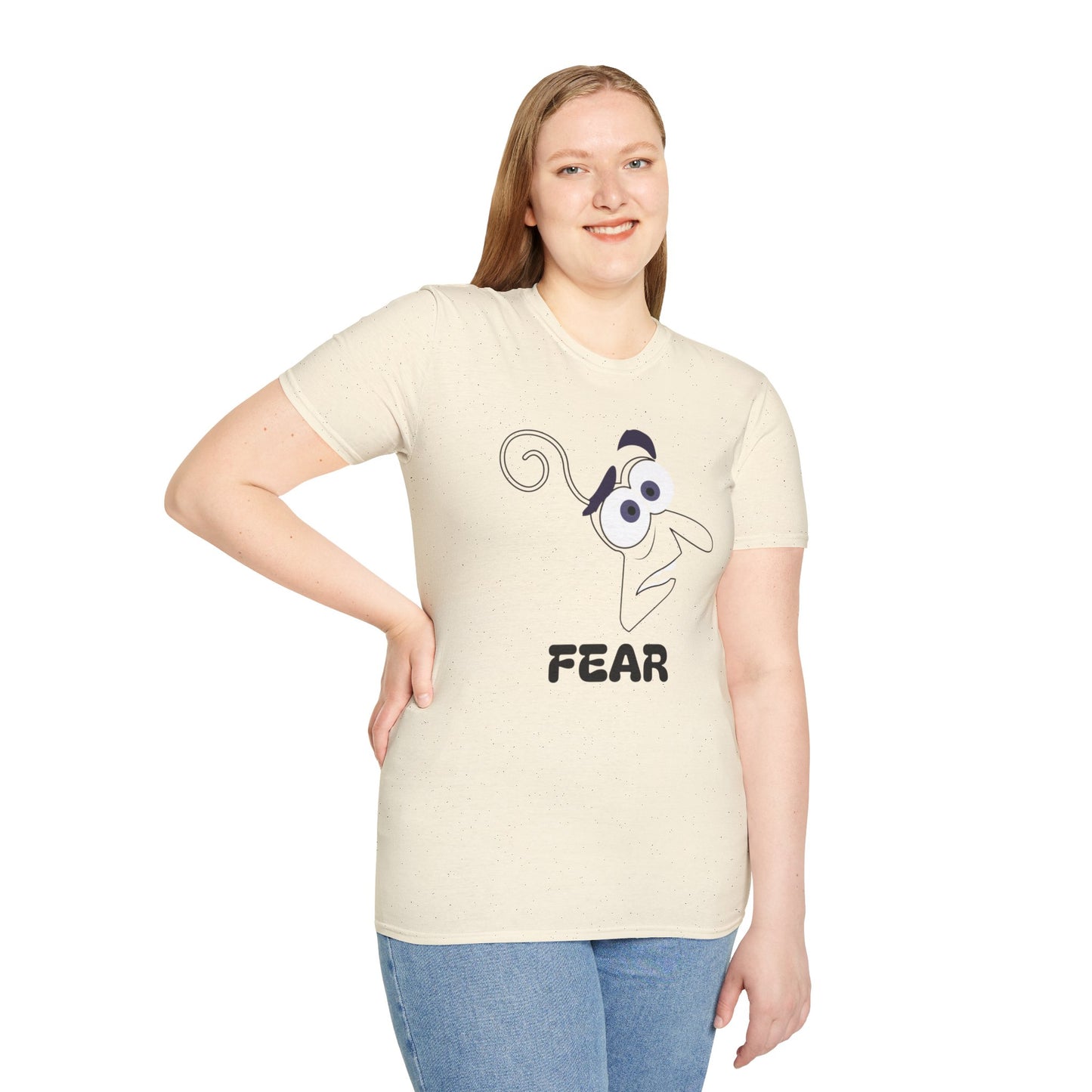 FEAR Emotion Graphic Unisex Softstyle T-Shirt