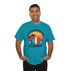 Summer Vibes Tee - Fun Casual Wear for Beach Lovers, Humor Tee, Gift for Surfing Enthusiasts, Summer Fashion