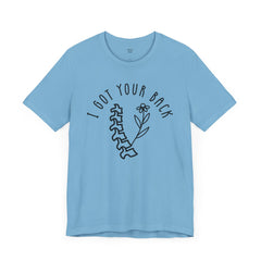 Physical Therapy tee, I Got Your Back graphic tee, gift for her, gift for him, physiotherapy gift, PT shirt, therapist t-shirt, PT student
