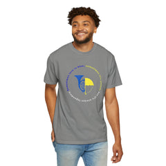 Blue French Horn & Yellow Umbrella T-Shirt — HIMYM Fan Tee