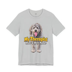 My Therapist Has A Wet Nose Personalized with your dog(s) image T-Shirt
