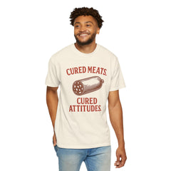 Cured Meats Graphic Tee - Funny Foodie Wear, Gift for Meat Lovers