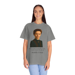 Marie Curie Portrait T‑Shirt — "I Make Science Literally Lit" Science Tee