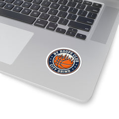 NY Hoops Club City Grind Sticker | varsity basketball, streetwear