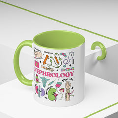 Nephrology Coffee Mug - Perfect Gift for Medical Professionals and Students, Stemmed Coffee Cup, Healthcare Appreciation, Unique Coffee Mug
