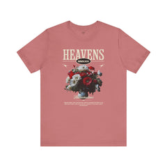 Floral Tee - Heavens Hallucinations, Positive Vibes