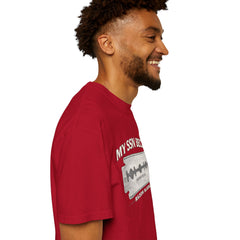 My SSN Became Razor Blades Graphic Vintage Submarine Veteran Tee