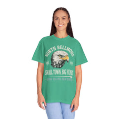Your Home Town Personalized Eagle T‑Shirt — "Small Town, Big Heart"
