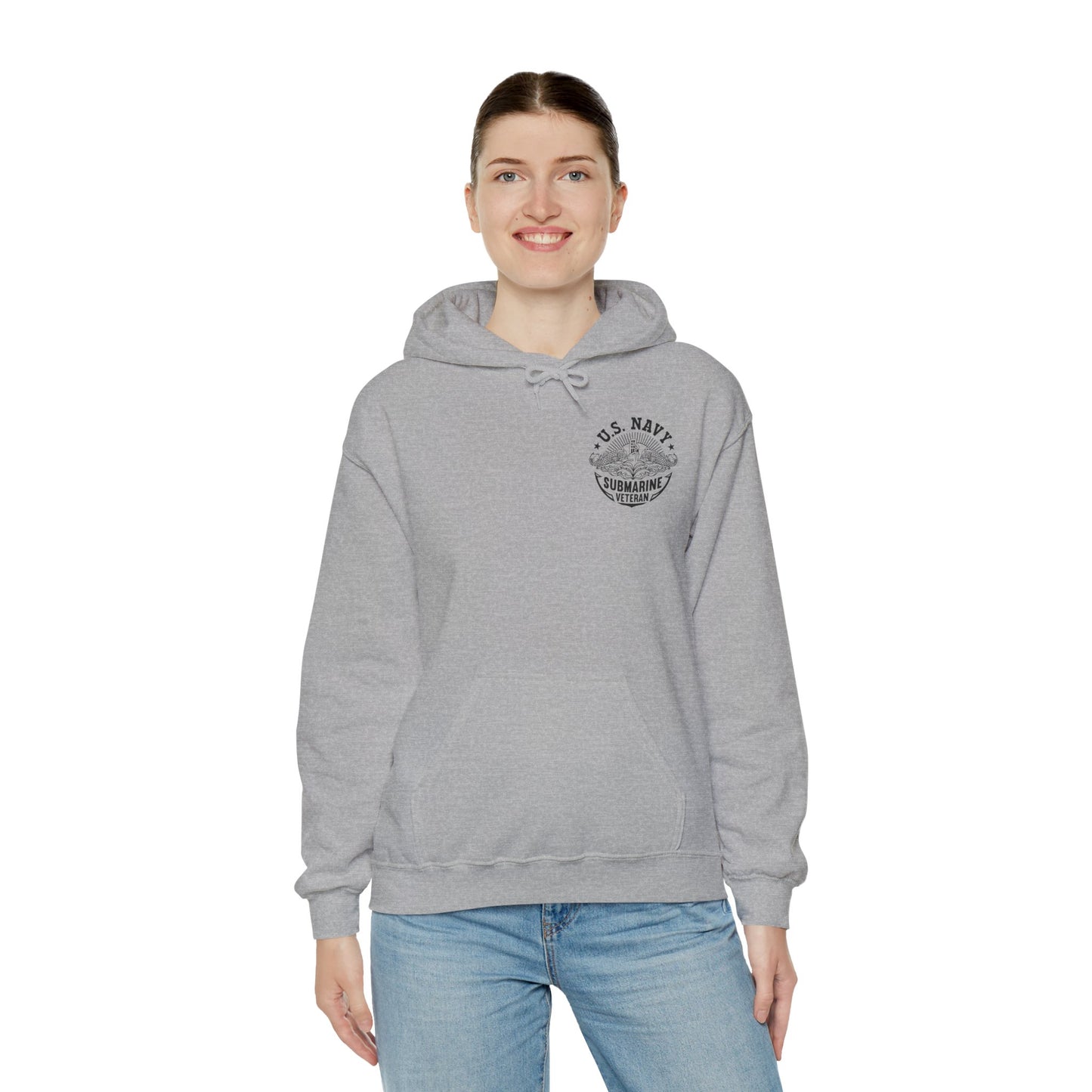 United States Navy Submarine Veteran - Graphic Unisex Heavy Blend™ Hooded Sweatshirt