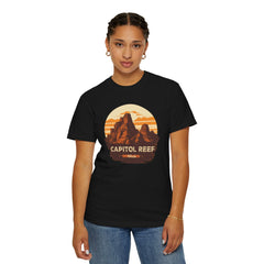 Capitol Reef National Park Graphic, Comfort Colors Soft Relaxed Fit Unisex Garment-Dyed T-shirt