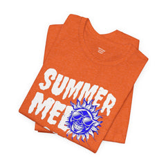 Summer Meltdown Graphic Tee — "Summer Melt Down" Sun Design