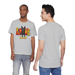 Personalized Love Your Dog T-Shirt — Designed with your dogs name and picture Graphic Tee