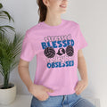 Stressed Blessed Volleyball Obsessed Shirt,Unisex Tee,graphic t shirt,gift for her,gift for him,volleyball team,playergift,fangift,Coachgift