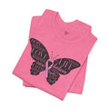 Butterfly Cancer Awareness and Survivor - Unisex Jersey Short Sleeve Tee