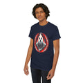 Fiery Fire Ghost - Graphic Unisex Heavy Cotton Tee