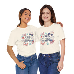 Coastal Fourth of July Tee – "America But Make It Coastal" Graphic T-Shirt