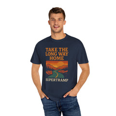 Retro Supertramp Inspired T-Shirt, Vintage Music Tee, Casual Unisex Shirt, Perfect for Road Trips, Gift for Music Lovers