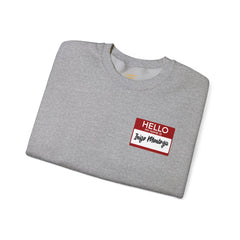 Princess Bride Funny Unisex Crewneck Sweatshirt,My Name Is Inigo Montoya,Hello sticker,gift for him,gift for her,funny Hello quote sticker
