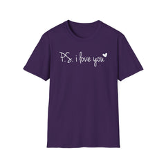 PS, I Love You - Unisex Softstyle T-Shirt