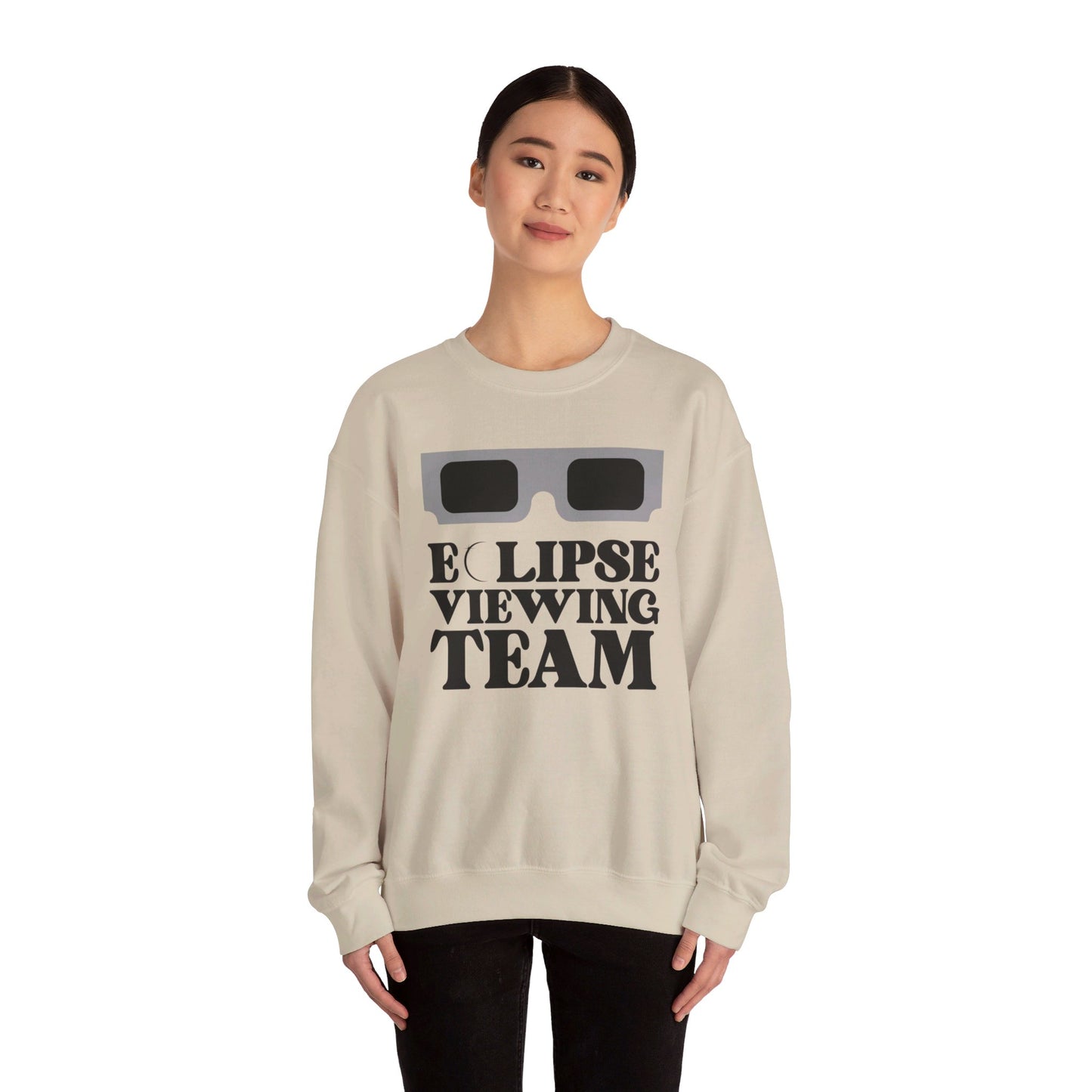 ECLIPSE VIEWING TEAM Unisex Crewneck Sweatshirt