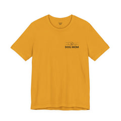 Dog Mom T-Shirt — Personalized Your Dog Image  Tee (Custom Name)