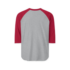 Raglan Shirt — Subtle 'RAISING PATRIOTS' Vintage Baseball Tee