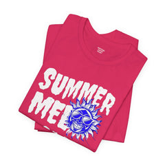 Summer Meltdown Graphic Tee — "Summer Melt Down" Sun Design