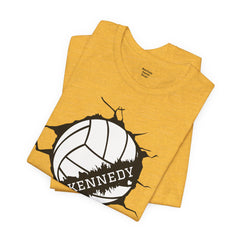 Personalized Name Volley Ball Unisex Tee Shirt